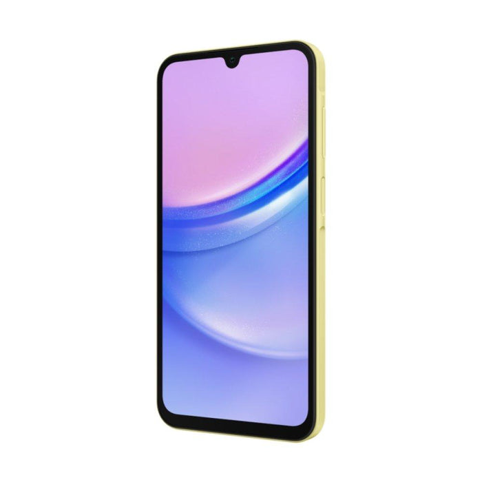 Samsung Galaxy A15 4G Phone, 6.5-Inches, 6GB RAM, 128GB,Yellow