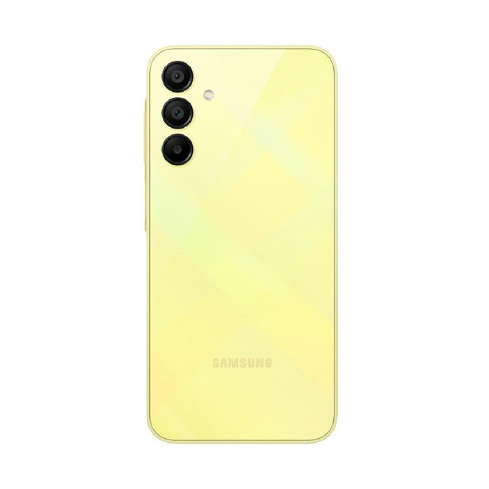 Samsung Galaxy A15 4G Phone, 6.5-Inches, 6GB RAM, 128GB,Yellow