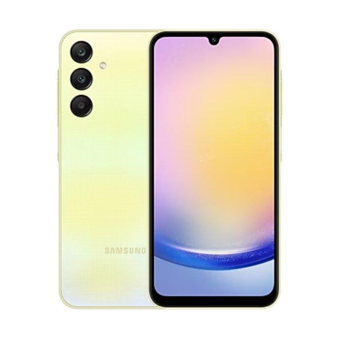 Samsung Galaxy A25 5G Phone, 6.5-Inches, 128 GB, 6 GB RAM,Yellow
