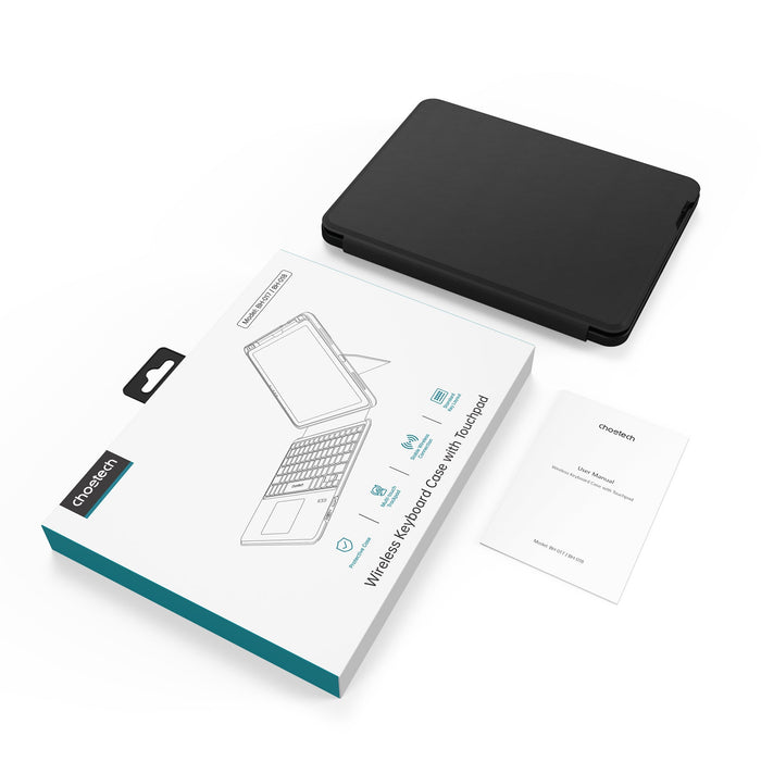 Choetech Magic Keyboard Wireless Keyboard for iPad 10.9  inch - Arabic&English