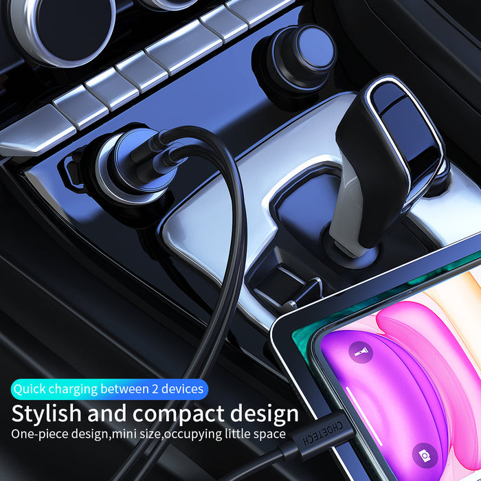 Choetech Super Mini PD3.0 30w Fast Car Charger