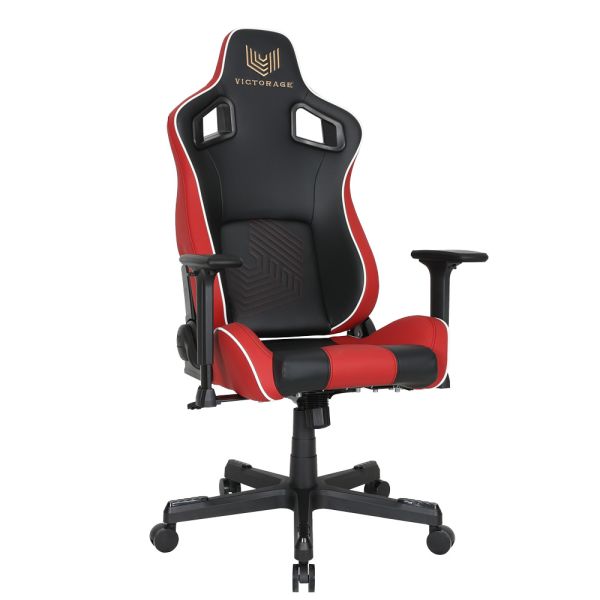 Victorage Premium PU Leather Gaming Chair - Delta Series - Red/Black