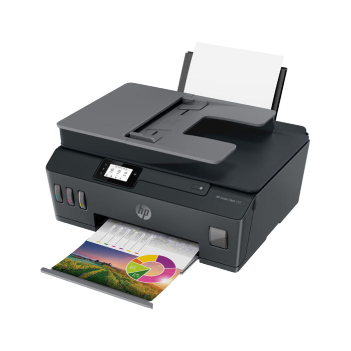 HP Smart Tank 530 WL AiO A4 Printer, Copier and ADF + Flatbed Scanner with Duplex Printing - WiFi