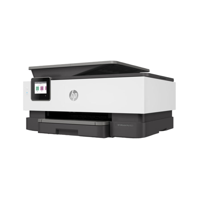 HP OfficeJet Pro 8023 A4 Printer, ADF + Flatbed Scanner, Copier & Fax With Duplex Printing - LAN & WiFi