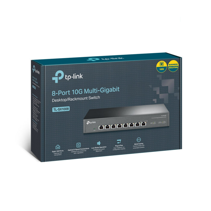 TP-Link 8-Port 10G Desktop/Rackmount Switch