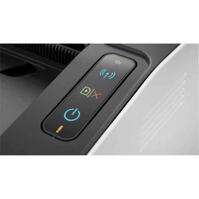 HP Mono LaserJet 107w A4 Printer, Flatbed Scanner With Duplex Printing - WiFi