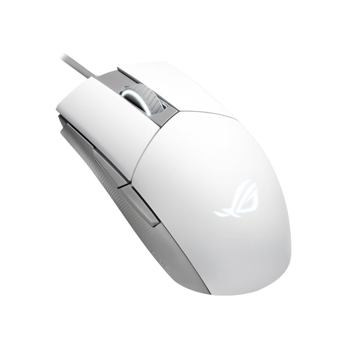 Asus P516 Rog Strix Impact II Moonlight White Optical Wired Gaming Mouse
