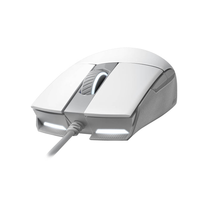 Asus P516 Rog Strix Impact II Moonlight White Optical Wired Gaming Mouse