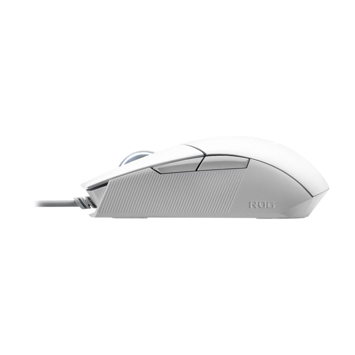 Asus P516 Rog Strix Impact II Moonlight White Optical Wired Gaming Mouse