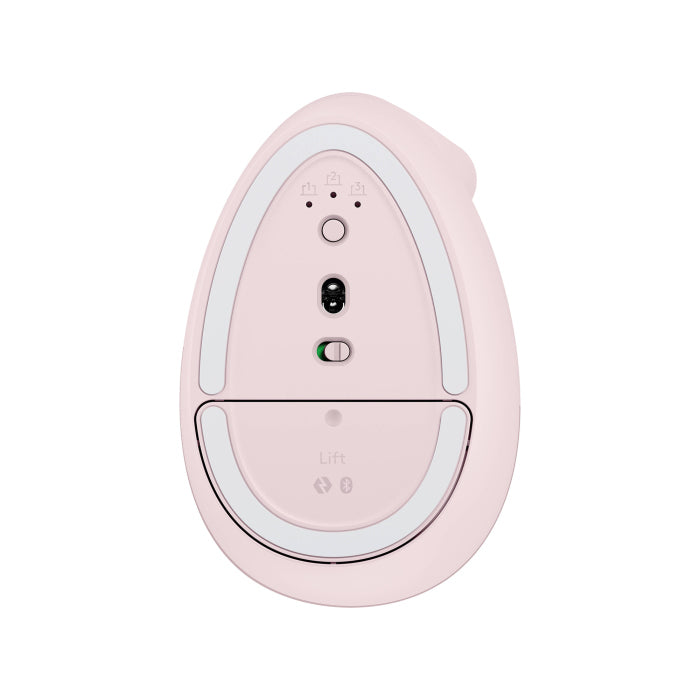 Logitech Lift Bluetooth Vertical Ergonomic Mouse - Pink