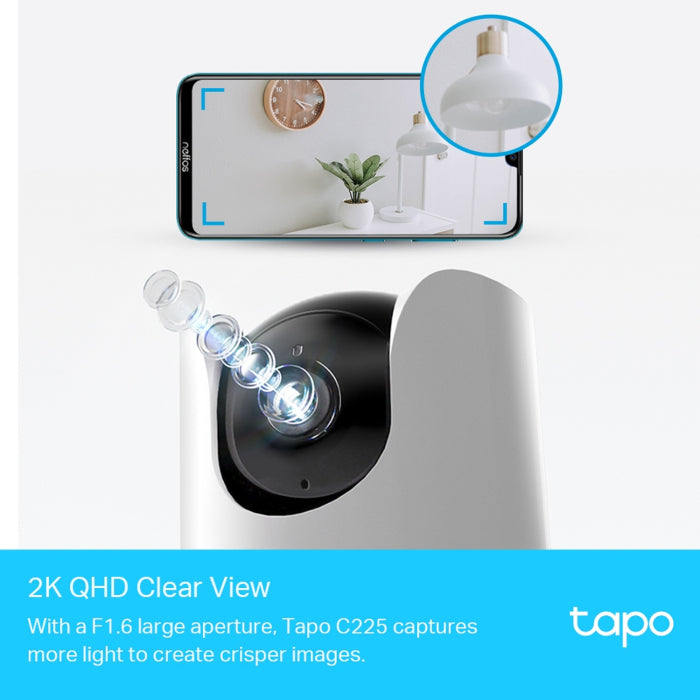 TP-Link Pan/Tilt AI Home Security Wi-Fi Camera