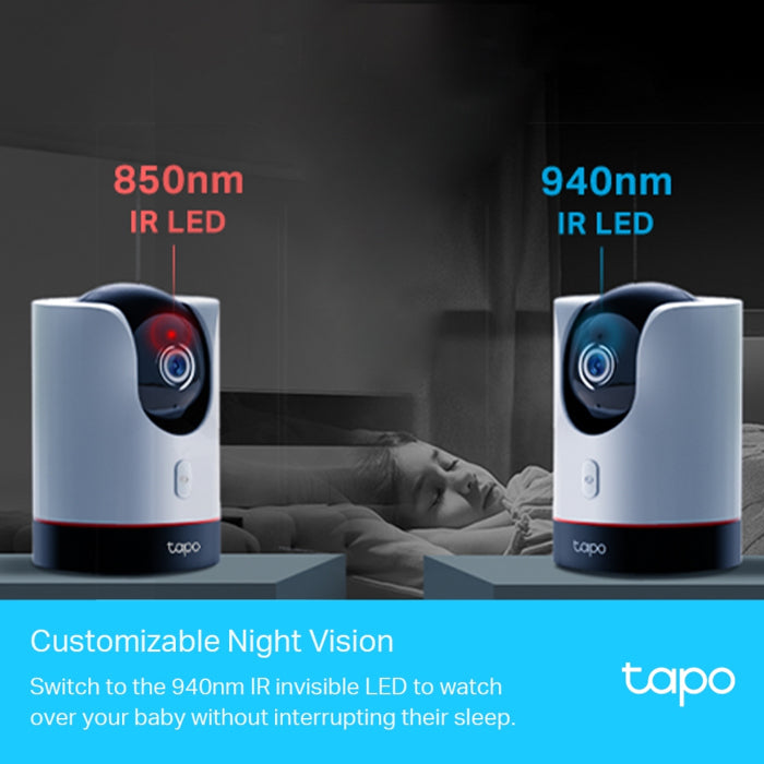 TP-Link Pan/Tilt AI Home Security Wi-Fi Camera