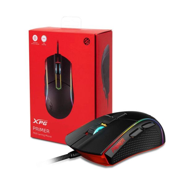 XPG Primer Gaming Wired Mouse - Black