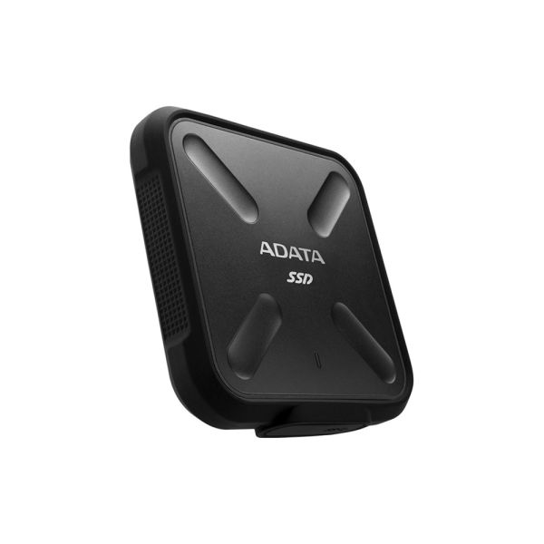ADATA SD700 3D NAND 256GB SSD - Portable External Solid State Drive - Black