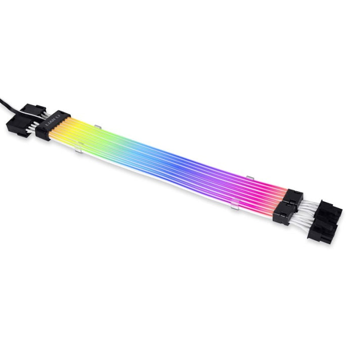 LIAN LI Strimer Plus V2 8-PIN Addressable RGB GPU Power Extension Cable