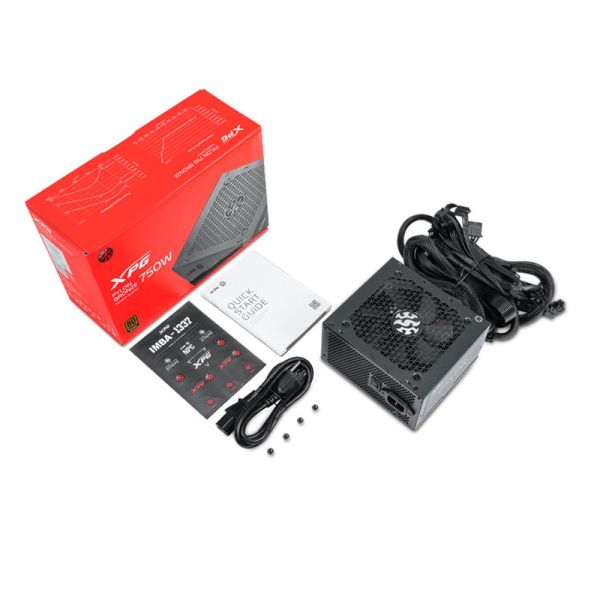 XPG PYLON 750W Bronze - Desktop Power Supply - Black