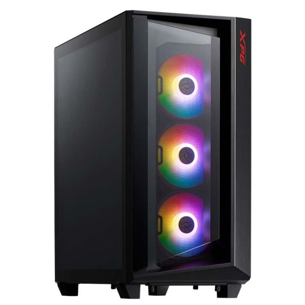 XPG Cruiser Super Mid-Tower Chassis (with 3 ARGB Fans) PC Case - Black