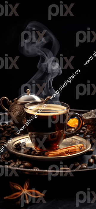 Black Coffee iPhone wallpaper