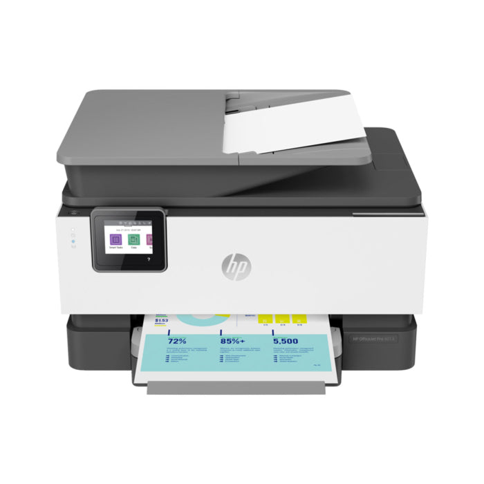 HP OfficeJet Pro 9013 A4 Printer, ADF Scanner, Copier & Fax With Duplex Printing - LAN & WiFi