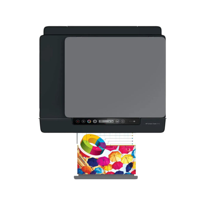 HP Smart Tank Printer 515 A4 Printer, Copier and Flatbed Scanner with Duplex Printing - WiFi