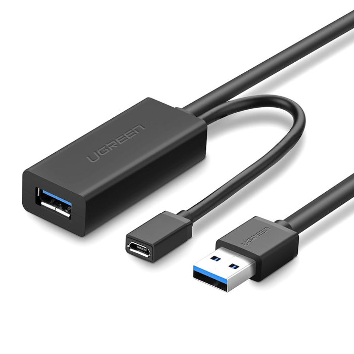 UGreen USB 3.0 Extension Male Cable 10M - Black