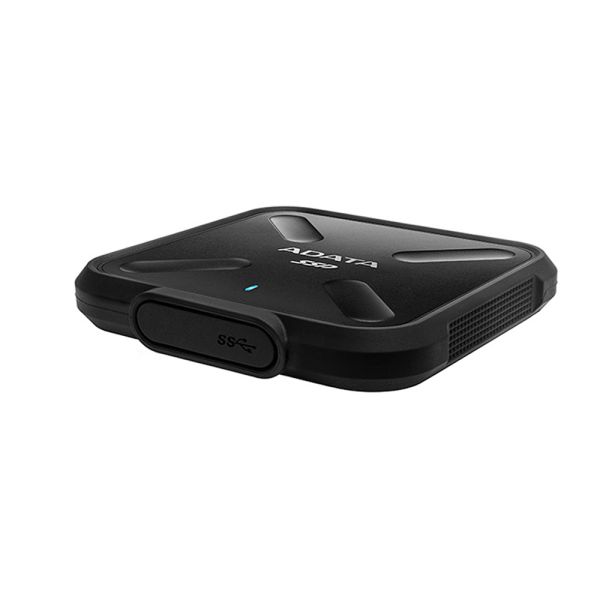 ADATA SD700 3D NAND 512GB SSD Portable External Solid State Drive - Black