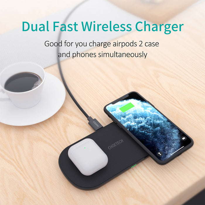 Choetech Dual Wireless Charger