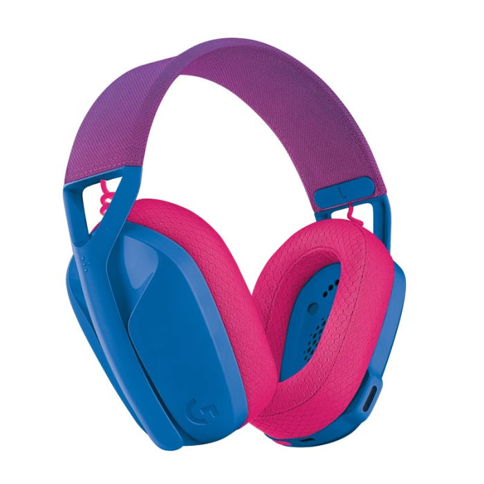 Logitech G435 LIGHTSPEED Wireless Gaming Headset - Blue/Raspberry