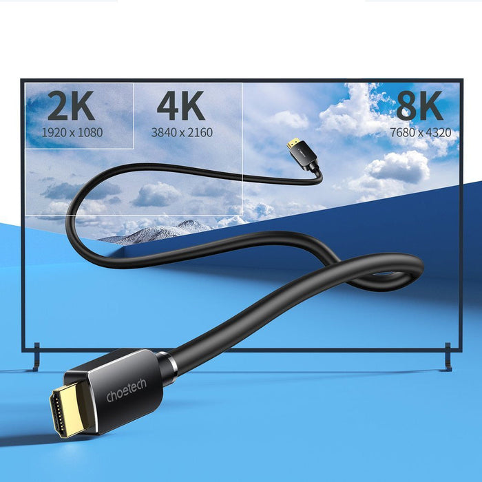 CHOETECH 8K@60Hz HDMI to HDMI 2m PVC cable