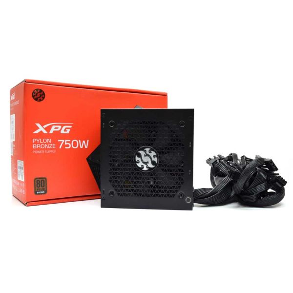 XPG PYLON 750W Bronze - Desktop Power Supply - Black