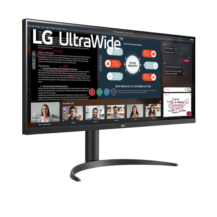 LG 34WP550-B 34" Ultra Wide FHD IPS Panel 75Hz 5ms AMD Free Sync Monitor