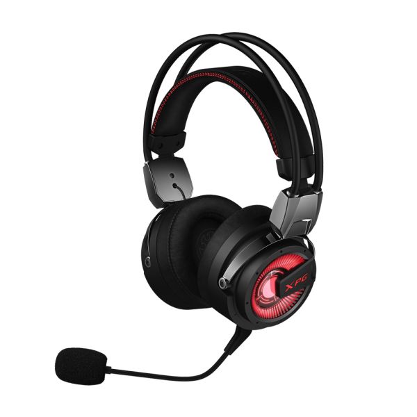 XPG Precog Gaming Wired Headset - Black & Red