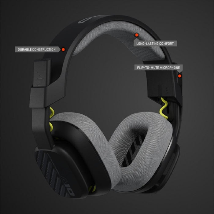 Astro A10 Play Station Salvage Wired Gaming Headset For PC,Xbox,PS5,Switch & Mobile Devices-Black