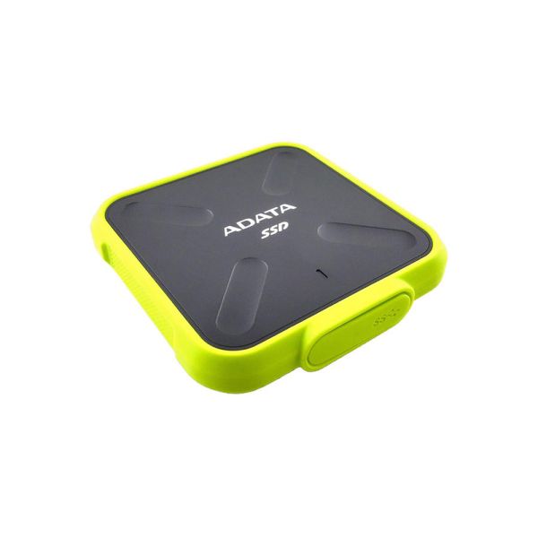ADATA SD700 3D NAND 256GB SSD Portable External Solid State Drive - Yellow