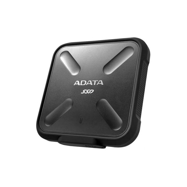 ADATA SD700 3D NAND 256GB SSD - Portable External Solid State Drive - Black