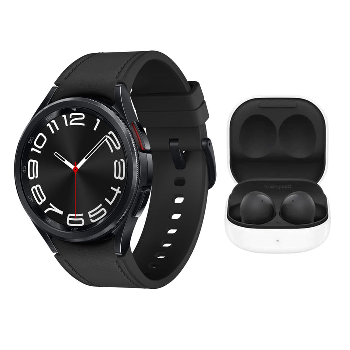 Watch6 Classic 43mm BT
With GALAXY BUDS 2 Geft