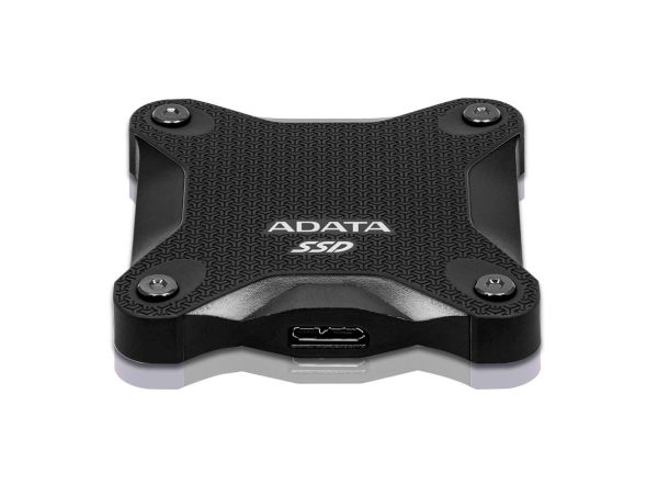 ADATA SD600Q - 960GB - Ultra-Speed Portable Durable External SSD - Up to 440MB/s - 3D NAND USB 3.2 - Solid State Drive - Black