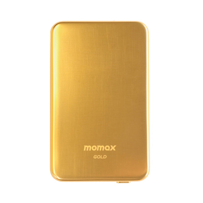 Momax Q.Mag Power 6 5000mAh Magnetic Wireless Battery Pack (Gold) IP106LCN1
