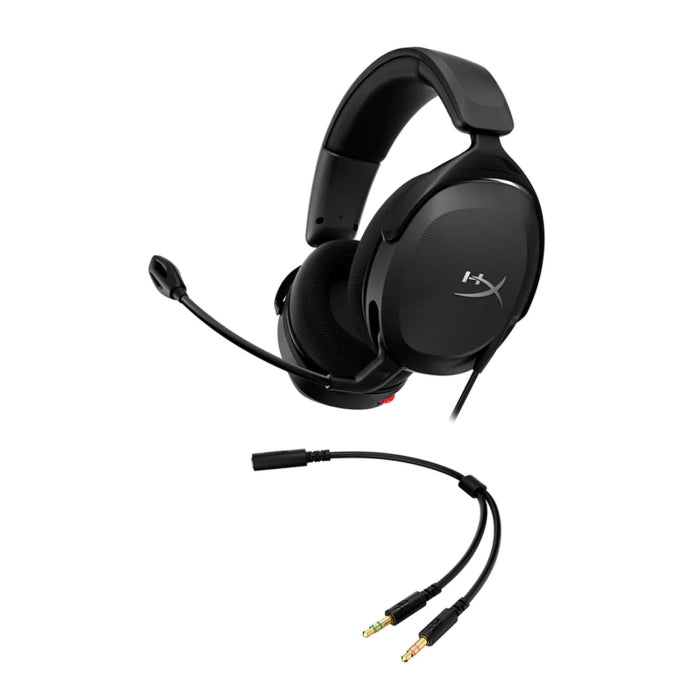 HyperX Cloud Stinger 2 Core Wired Gaming Headset Immersive DTS:X Headphone Spatial Audio For PC - Black