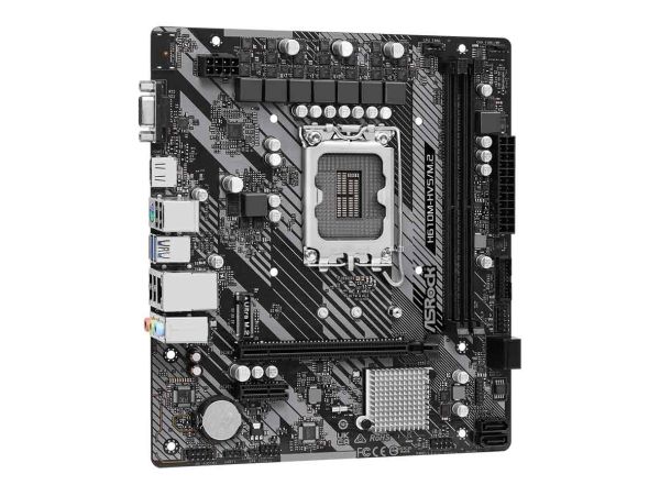 ASRock H610M-HVS/M.2 R2.0 - Intel H610 LGA 1700 Micro ATX - Motherboard