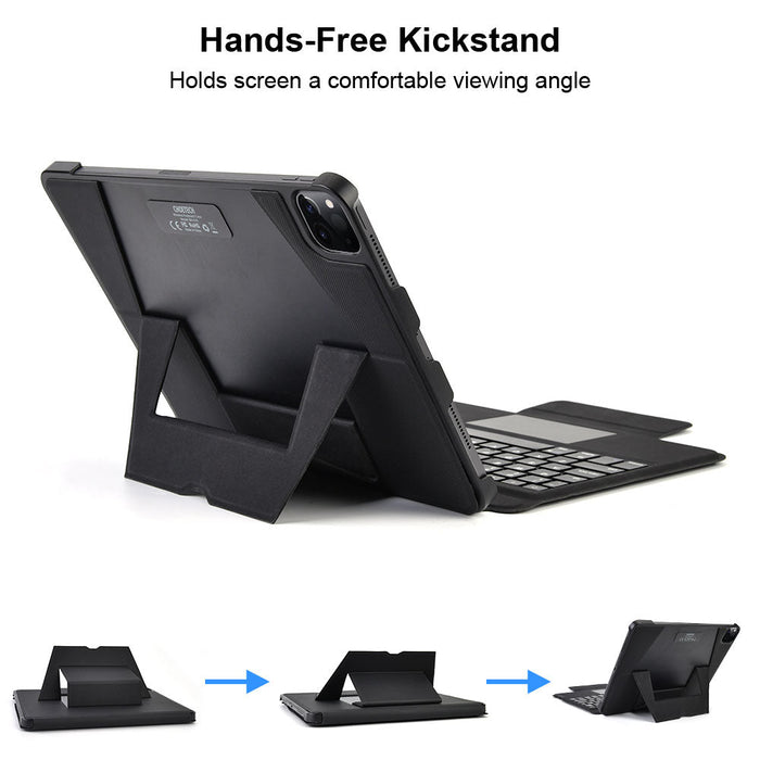 Choetech Magic Keyboard Wireless Keyboard for iPad 12.9 inch - Arabic&English