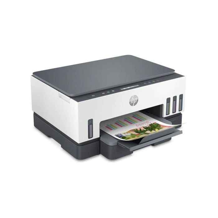 HP Smart Tank 720 AiO A4 Printer, Copier and Flatbed Scanner with Duplex Printing - WiFi