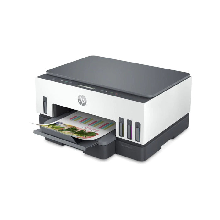 HP Smart Tank 720 AiO A4 Printer, Copier and Flatbed Scanner with Duplex Printing - WiFi