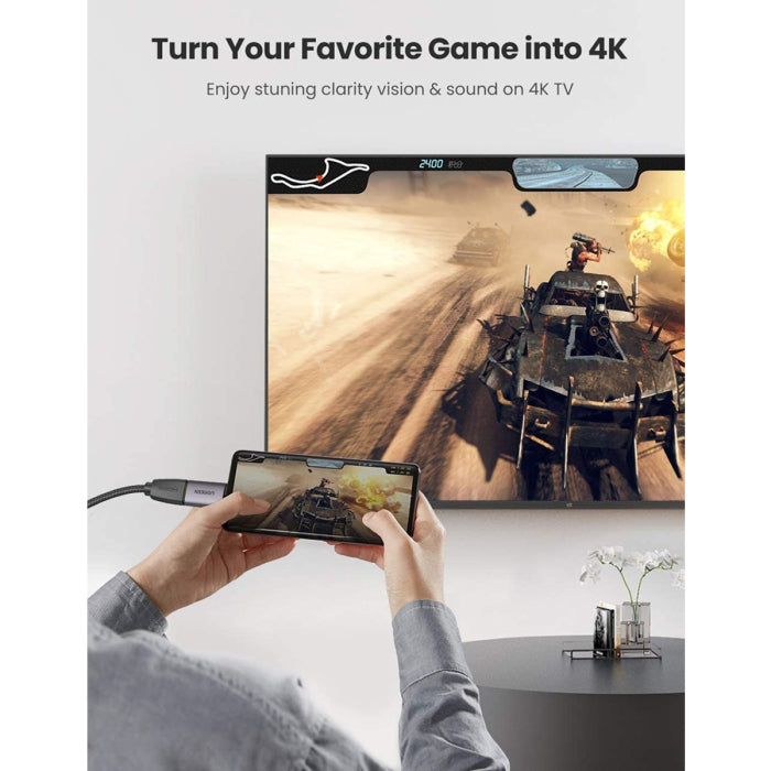 UGreen USB-C to HDMI Adapter 4Kx2K/60Hz -Space Gray