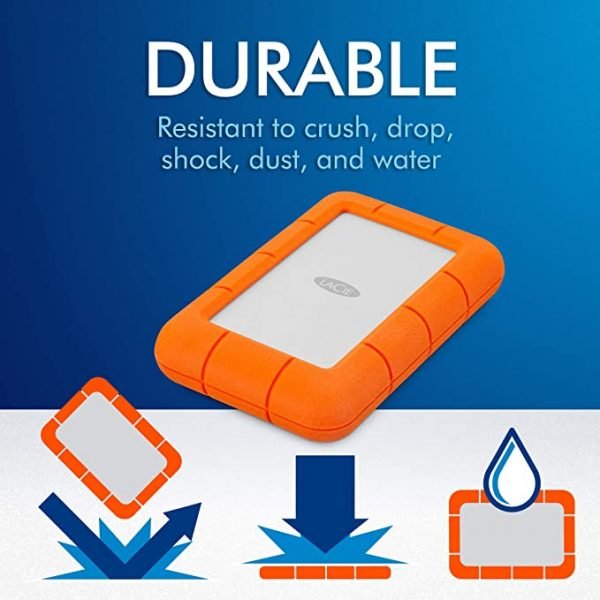 LaCie Rugged Mini 2TB USB3 & USB-C