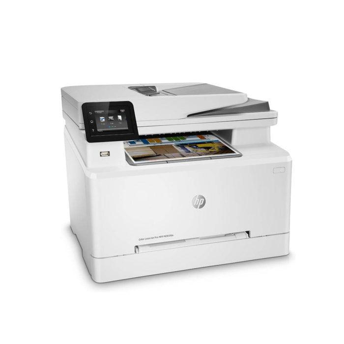 HP Color Laser Jet MFP M283fdn A4 Printer, ADF Scanner, Copier & Fax With Duplex Printing - LAN