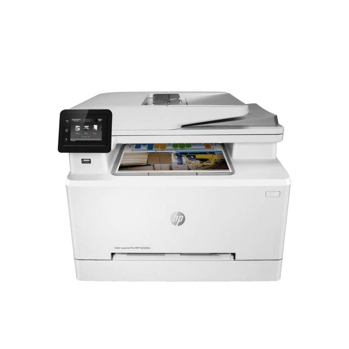 HP Color Laser Jet MFP M283fdn A4 Printer, ADF Scanner, Copier & Fax With Duplex Printing - LAN