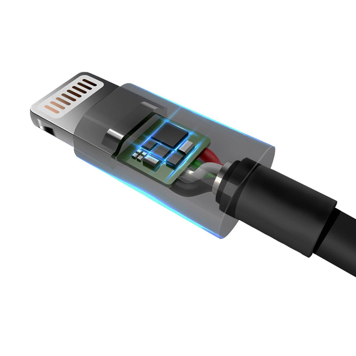 Choetech 1.2m MFI usb to lightening cable (black)