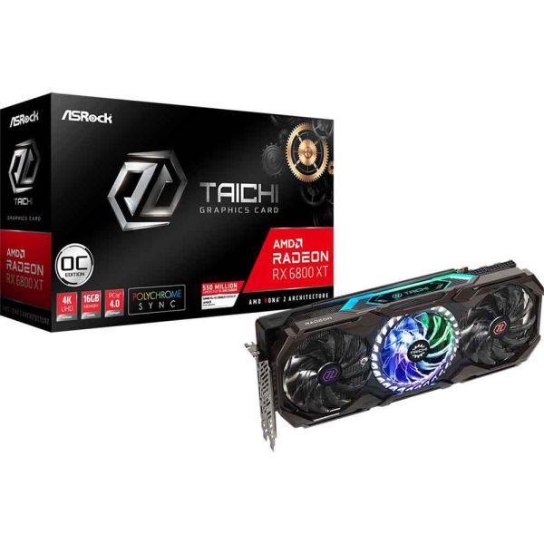 ASRock AMD Radeon RX 6800 XT TCX 16GO Graphics Card