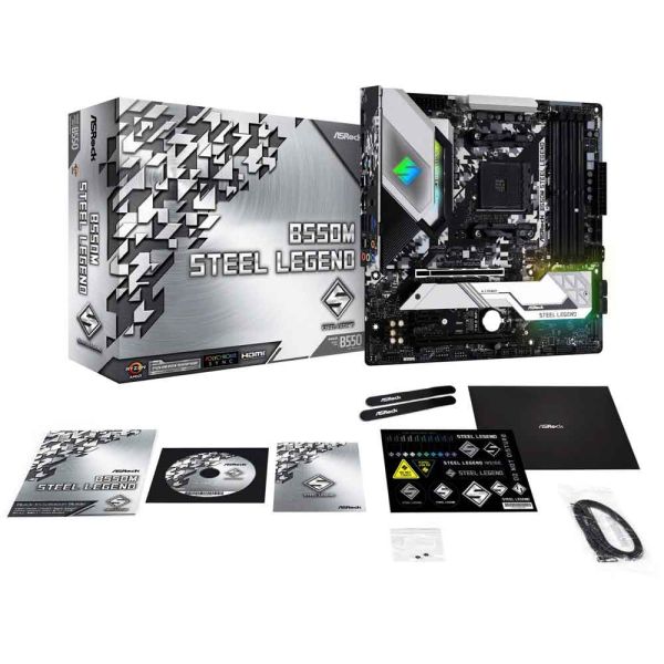 ASRock B550M Steel Legend Motherboard